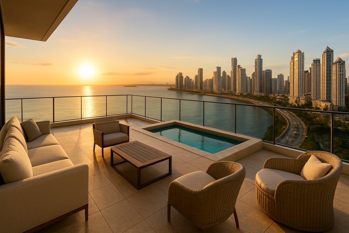 Penthouse en Avenida Balboa con terraza