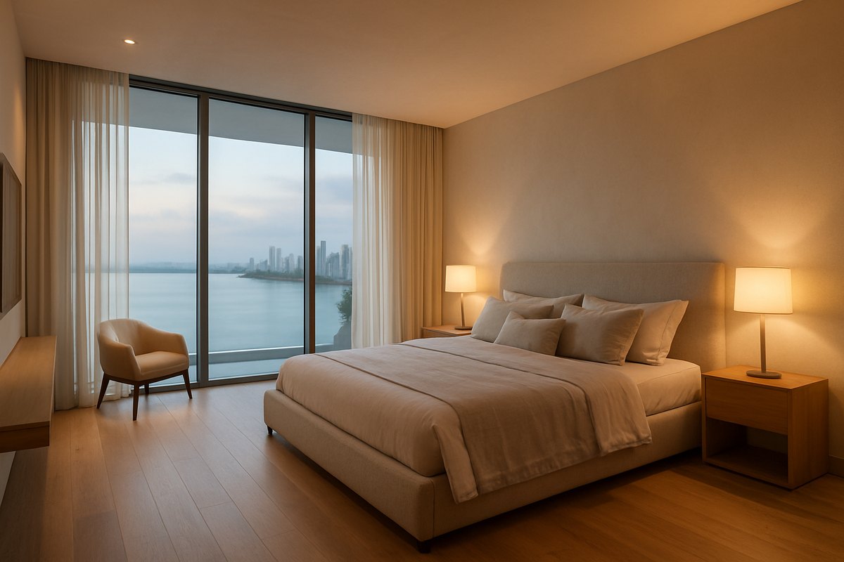 Habitación principal del penthouse